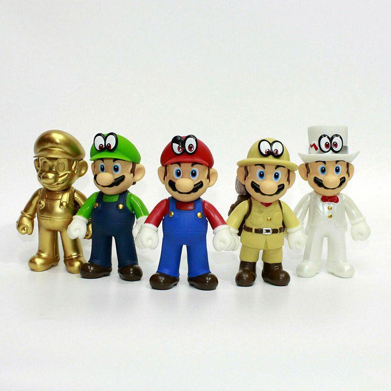 Классическая привлекательность Super Mario Bros. Коллекционная ПВХ фигурка-игрушка «Одиссея»