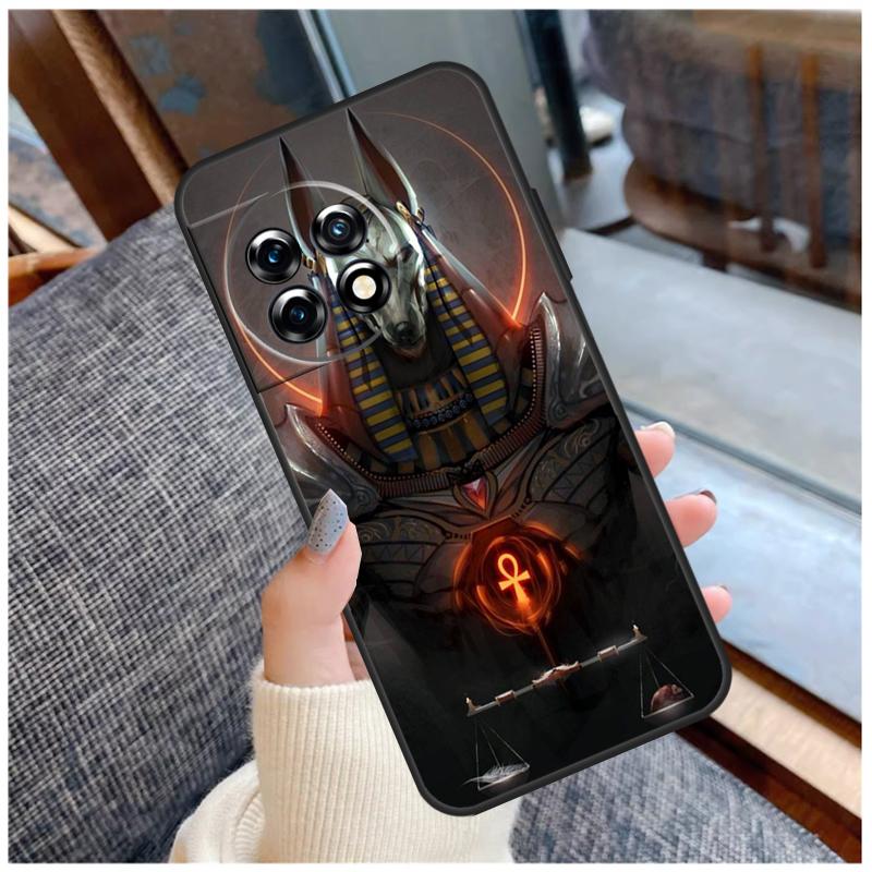 Кейс Анубис Анх Фараон Для OnePlus 13 15 13R 13T 12 12R 11 9 10 Pro 10T 8T Nord 5 CE 2 3 4 Lite N20 N30 Чехол