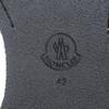 Идеальные ботильоны MONCLER Металлический логотип шнуровка черная кожа мужские 43 Б/у