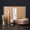 4PCS Food Grade Japanese Matcha Tea Set Bamboo Ceramic Japanese Chasen Matcha Whisk Set  Stirring