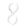 10/5/1PCS Hanging Heavy Duty S Hooks with Safety Buckle Design for Clothes Towel Plants Home Kitchen Door Closet Garden Storage