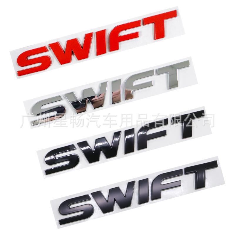 Металлический Задний Эмблема Буква Подходит Swift, Модифицированная Наклейка Логотип на Крышку Багажника