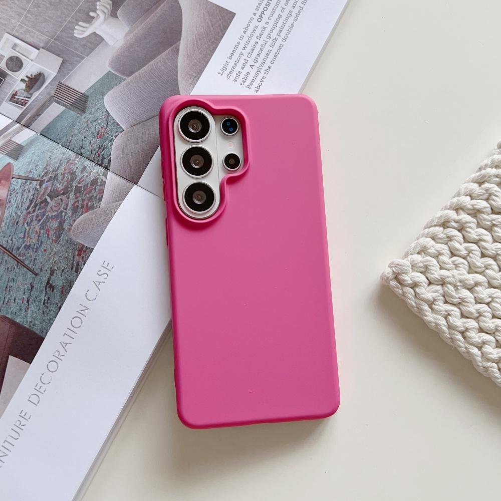 Matte Liquid Silicone Slim Case for Samsung Galaxy S26 S25 Ultra S24 FE A57 A37 A56 A36 A17 Candy Solid Color Shockproof Cover