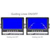 DIYKIT 7inch AHD IPS 4 Split Quad Screen Rear View Car Monitor Support 720P 1080P AHD CVBS Car Camera Video Recording