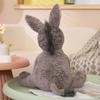23/40/60 см милые игрушки Burro Peluche, милый серый осел, плюшевые куклы, мягкие животные для младенцев, декор комнаты на день рождения, подарки