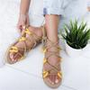 Fashion 2024 New Sandals for Woman's Shoes Braided Rope with Traditional Casual Roma Style Simple Creativity Fashion Pink Summer Lace-up