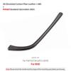 Изготовлен из обертки Alcantara для BMW F30 F32 F34 2013- Серия 3 Автомобильная Панель Переключения Передач Боковая Декоративная Полоса Аксессуары для Интерьера