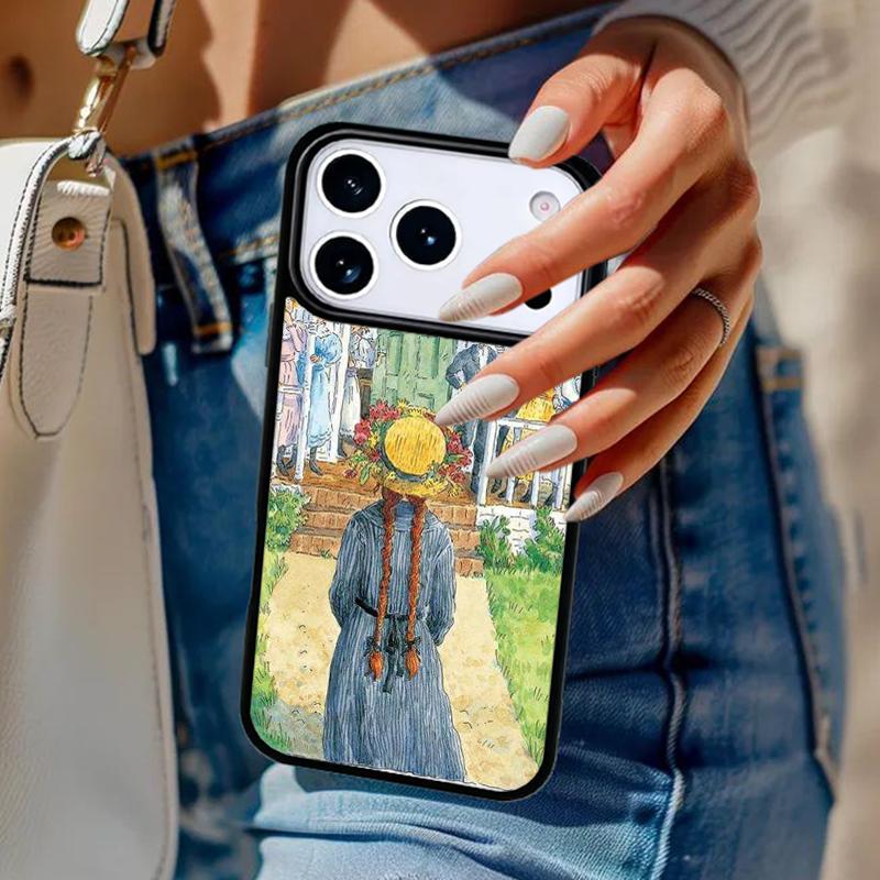 Чехол для телефона Anne with an E Для iPhone 17 Air 14 15 13 12 Max Чехол Для Apple 14 15 16 16e 11 Pro Max Plus Coque
