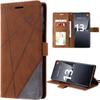 Case for Xiaomi 13 Pro - Leather Effect Flip Case - Brown