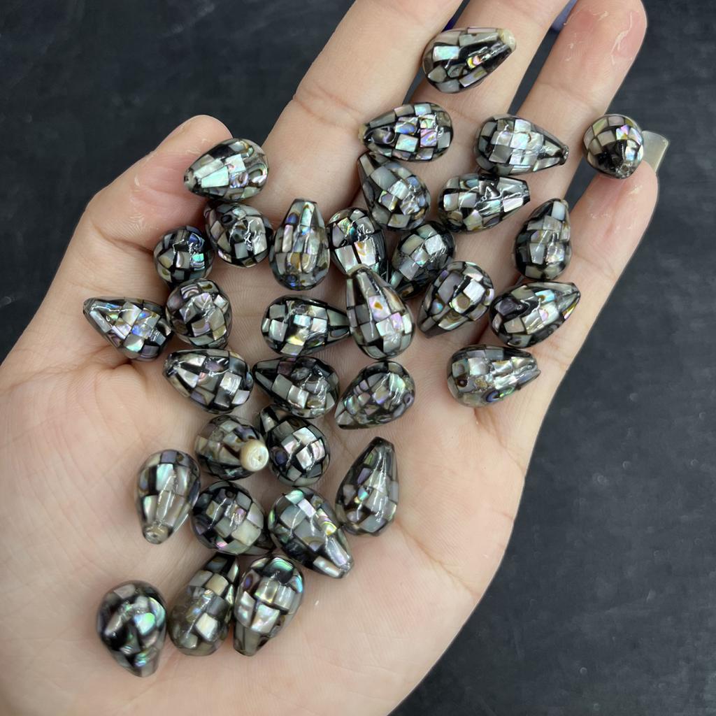 1Pc, Natural Abalone Shell Pendant, Fashion Minimalist Style Men Women Charms, DIY Necklace Components for Creative Jewellery Making, Festive Crafts