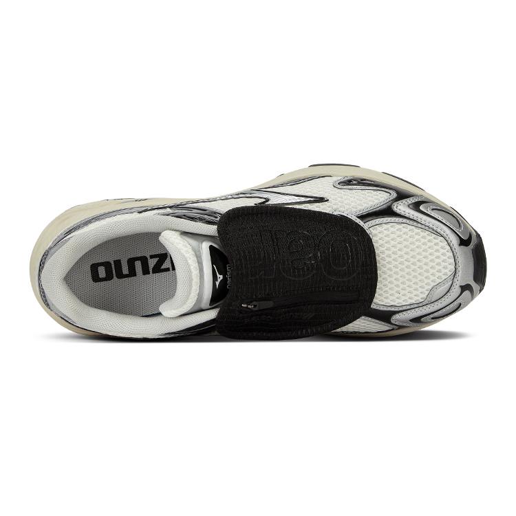 Mizuno Кроссовки для бега Racer S Унисекс Низкий верх Бежевый Абрикосовый/Черный/Серебристый Mizuno D1GH243701