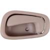 LUJUNTEC Interior Door Handle Manaul Lock,Front Rear Door Handle Passenger Right Side,Replacement for 1998-2002 For Toyota for Corolla,1pcs Beige