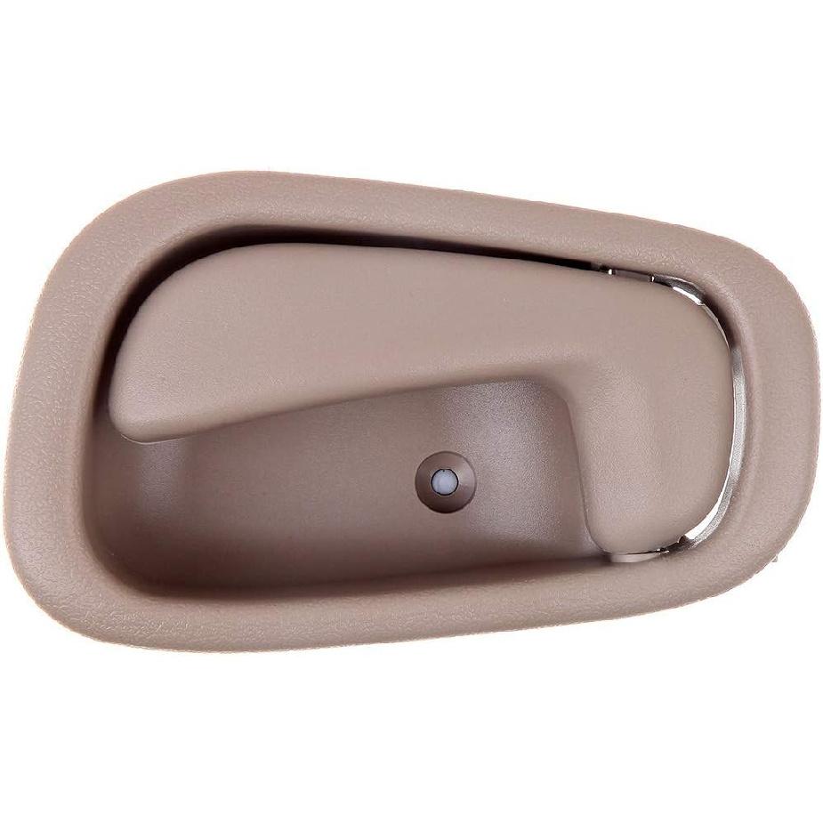 LUJUNTEC Interior Door Handle Manaul Lock,Front Rear Door Handle Passenger Right Side,Replacement for 1998-2002 For Toyota for Corolla,1pcs Beige