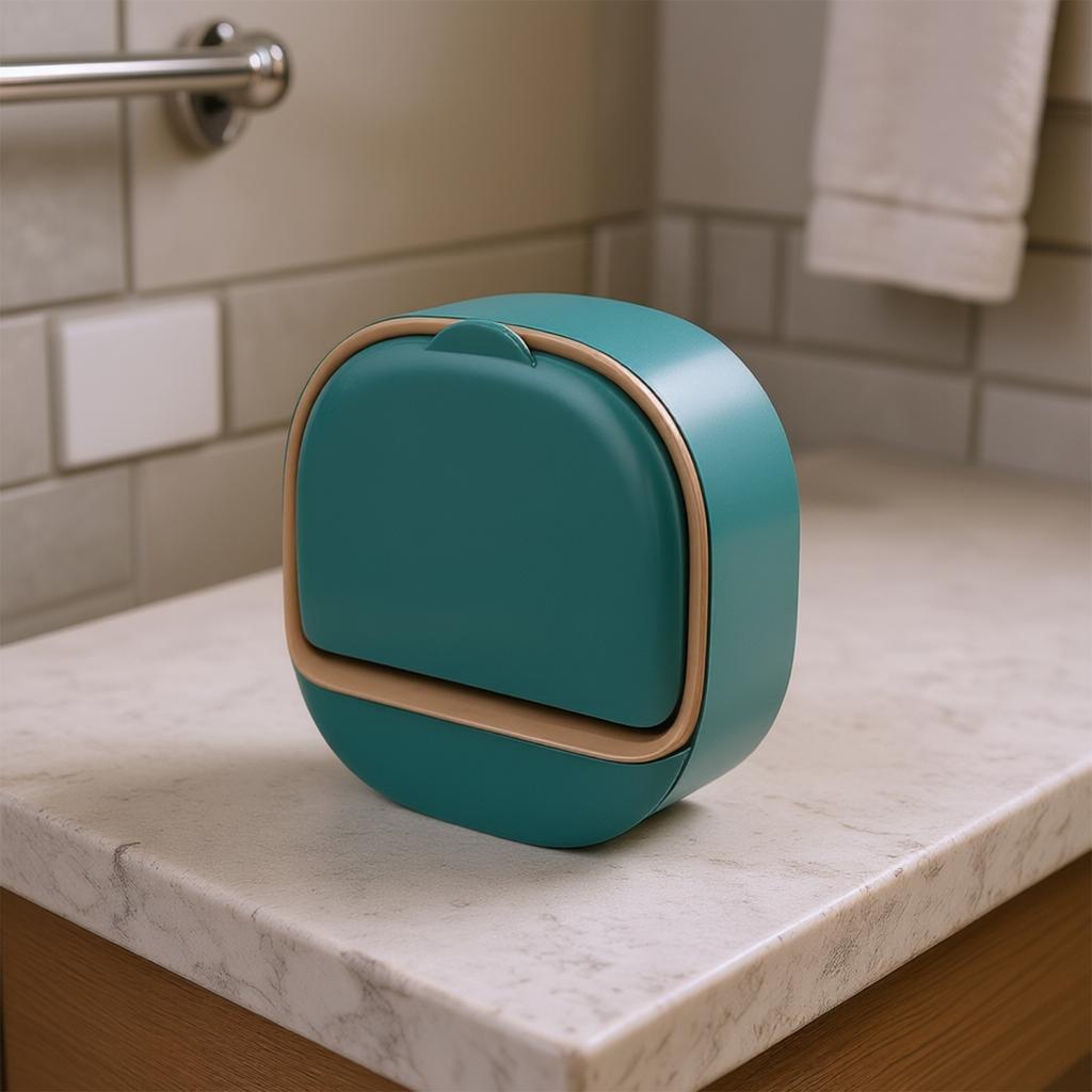 Soap Holder Wall-mounted Soap Box Moisture-resistant Material