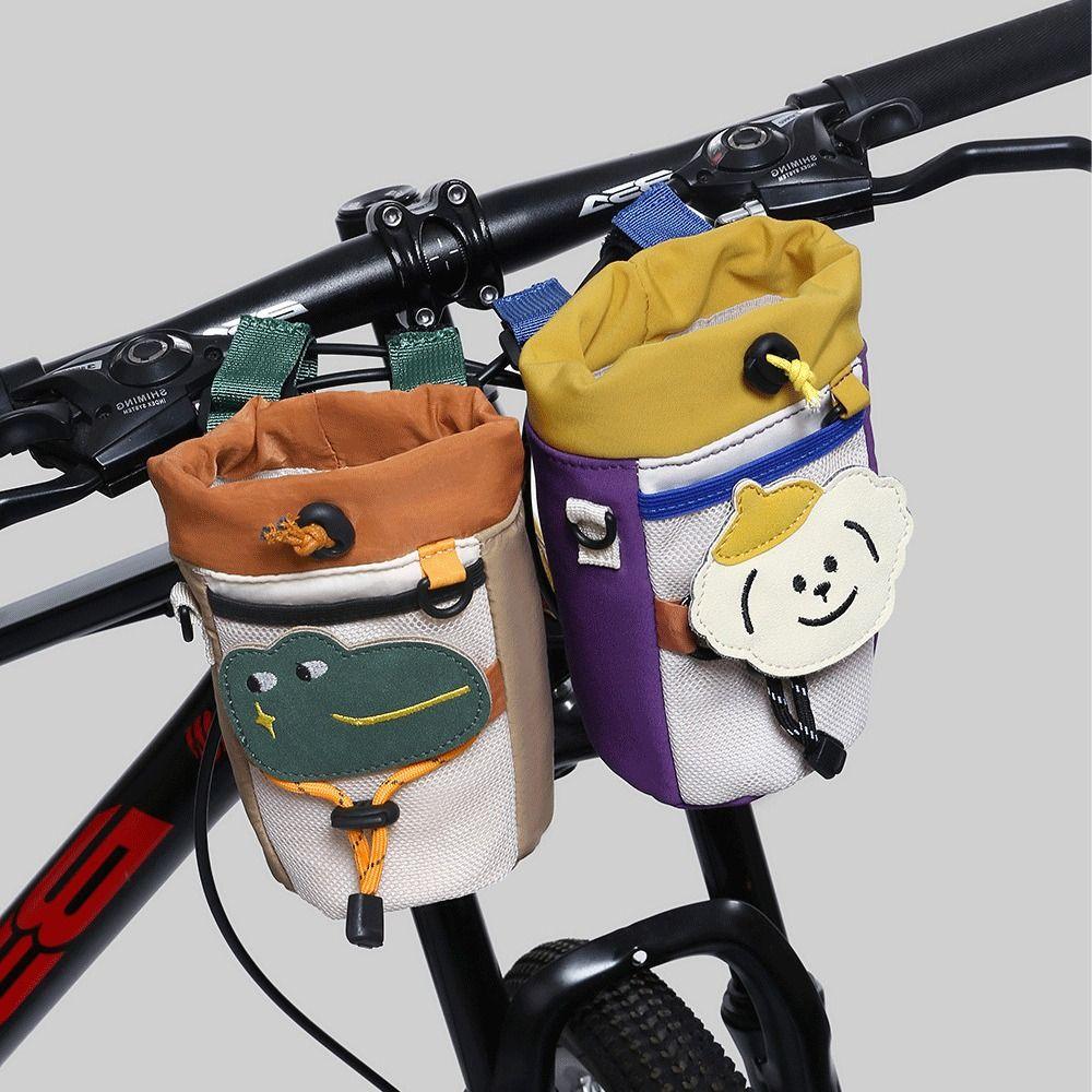 Adjustable Cycling Front Bag Storage Bicycle Hanging Pouch Cycling Outdoor Sports