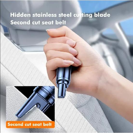 Portable Auto Emergency Escape Tool Window Breaking Hammer Seatbelt Cutter Universal Life Saving Safety Accessory For Drivers