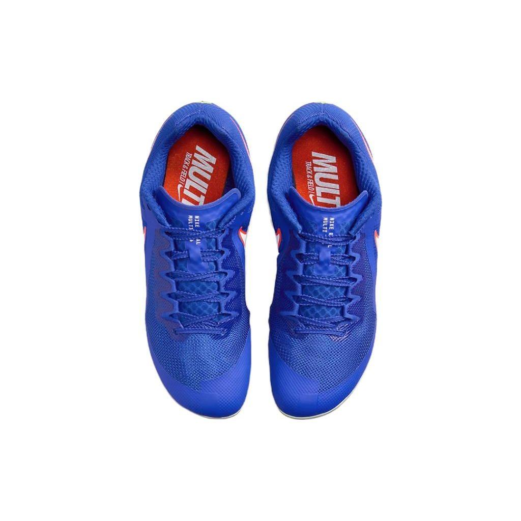 Nike Zoom Rival Racer Синие безопасные оранжевые кроссовки унисекс Белые DC8749-401