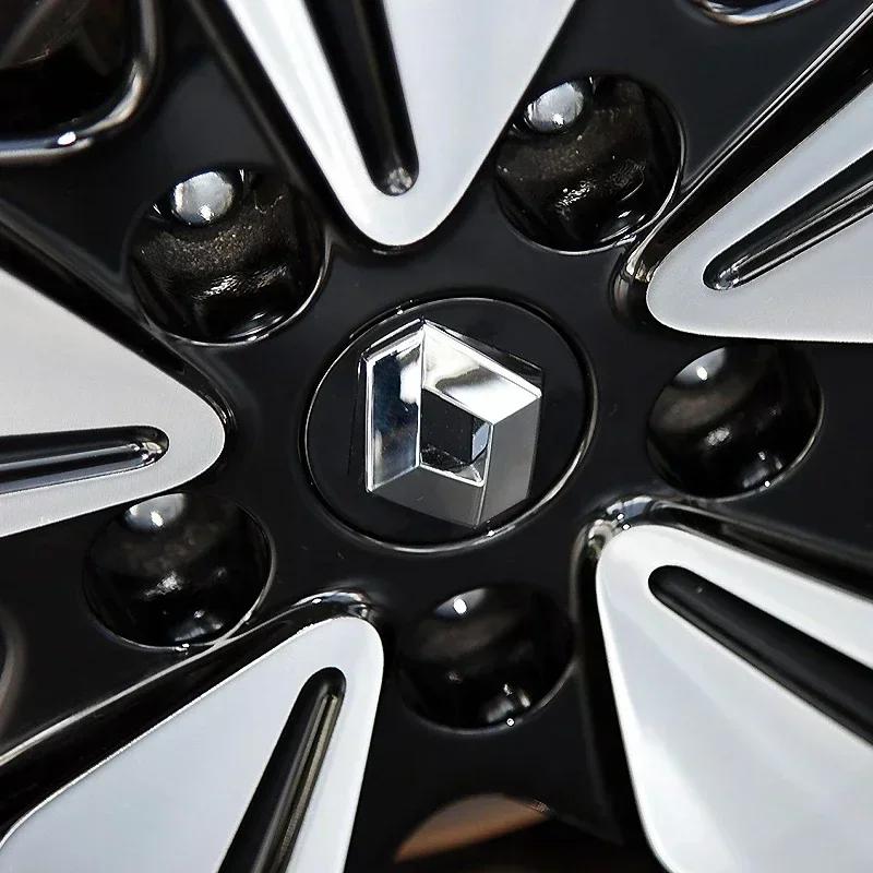 Hub Caps 4PCS 57mm 60mm Car Wheel Center Cap Logo Hub Badge Rims Cover For Renault Megane 2 3 Clio 4 Trafic Captur Emblems Kango