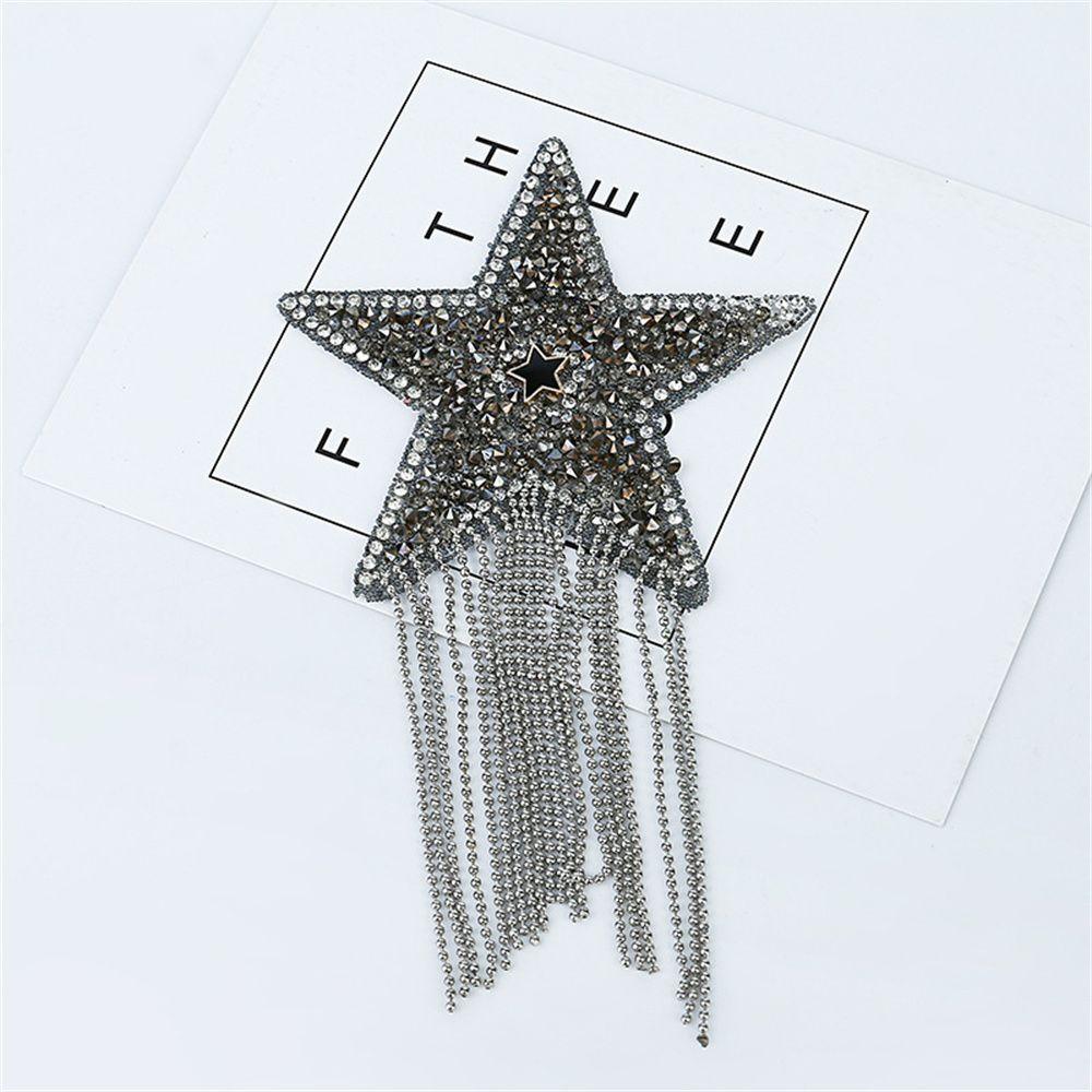 Pattern Sparkling Sequined Bling Iron-on Patches Clothes Appliques Clothing Accessaries Embroidery