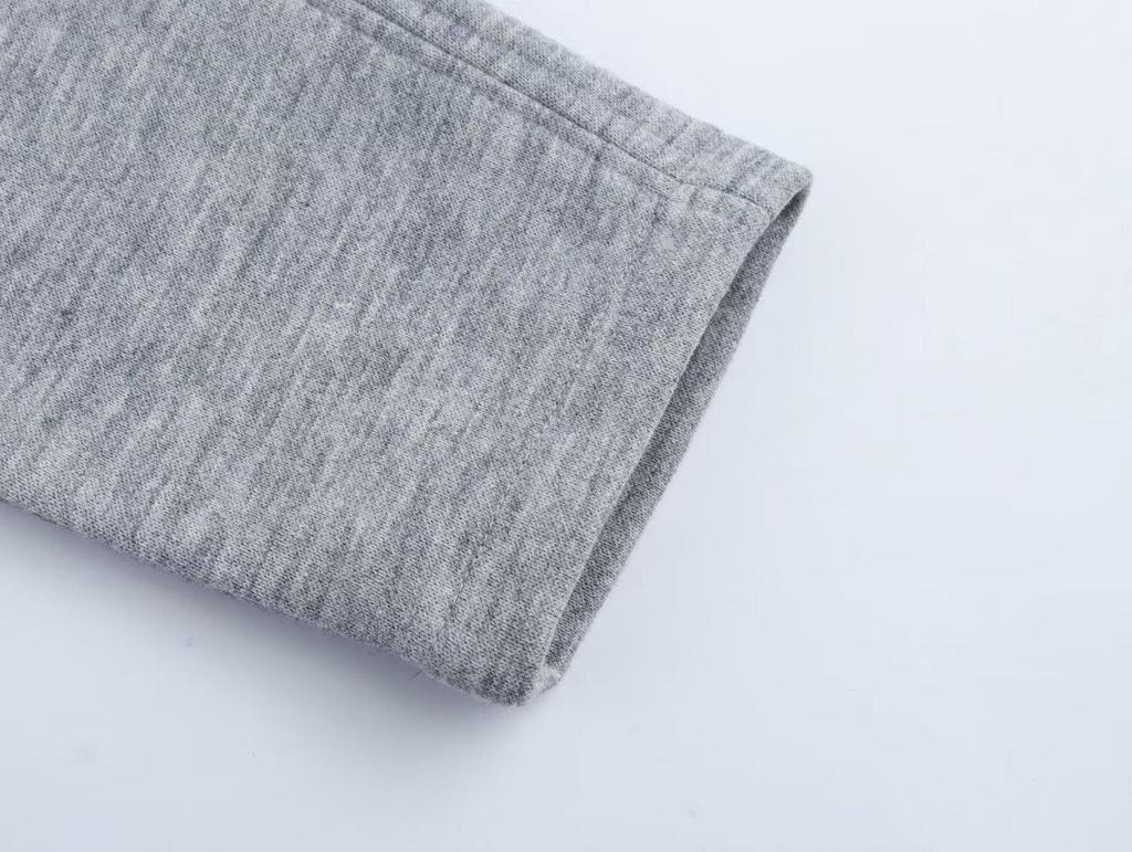 Женская куртка на молнии в европейском и американском стиле с длинными брюками, весна 2025