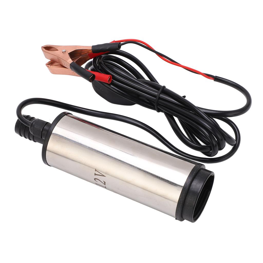 Мини-заправочный насос 12 В постоянного тока с фильтром, дизельный насос для перекачки топлива из нержавеющей стали 45?50L