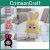 Adorable Elf Dreamy Plush Bunny Keychain Perfect For Stylish Backpack Accessories