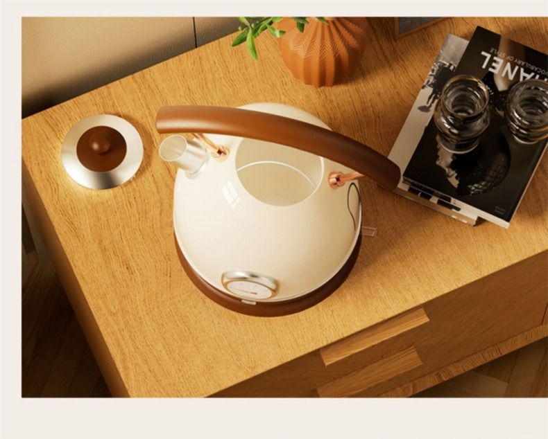 Электрический чайник высокой мощности с видимым термометром, 1800 Вт, большой объем