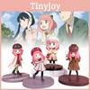Очаровательная кукла Аня из Spy Family, ПВХ фигурка, привлекательный элемент для демонстрации в зимней одежде