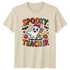 Spooky Teacher TShirt Halloween Teaching Gift For Him And Her