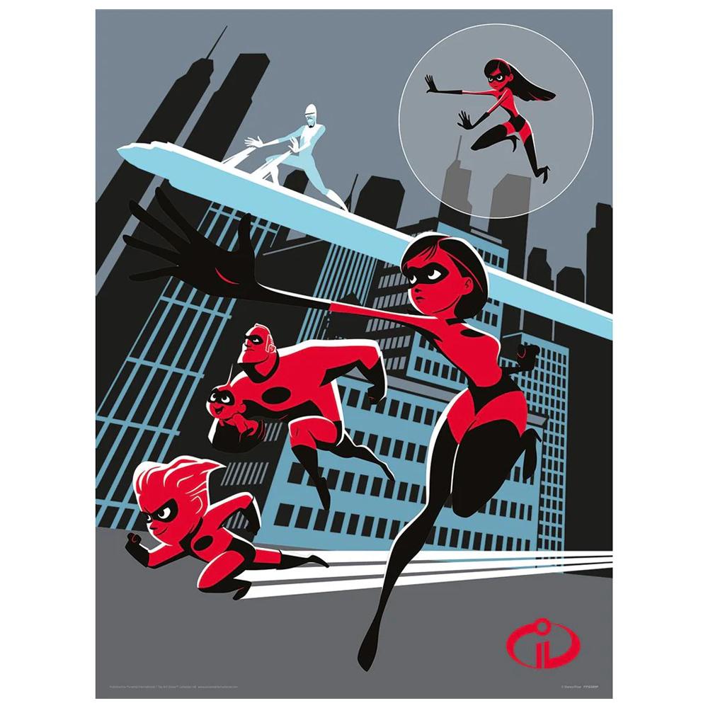 The Incredibles To Action Framed Poster