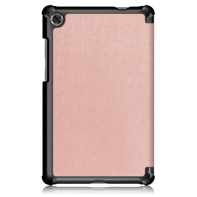 3-Fold Folio Case Lenovo Tab M8 TB-8505F X Tablet - Slim Protective Cover With Auto Sleep Wake Business Style