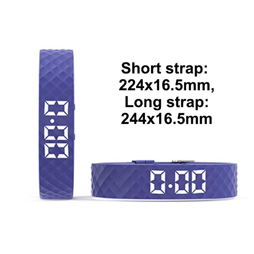 Водонепроницаемый фитнес-трекер 8 комплектов настроек будильника Фитнес-браслеты Будильник Часы для студентов