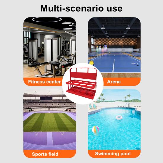 Складной держатель для бутылок с водой для спортсменов, складная стойка для стаканов с 8 отверстиями, переносной держатель для спортивной корзины для путешествий и активного отдыха