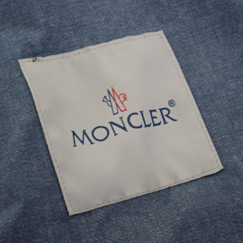 Moncler B1091410674553774 4 Нейлоновая куртка Индиго Нейлон мужская