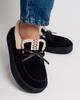 Winter Shoes Suny Liana 6580 36 Black Suede Fur
