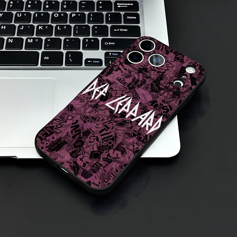 Hot Rock Band D-Def Leppard Phone Case For IPhone 17 Air 16 E Pro Max 15 14 13 Mini 12 Pro 11 Max Plus Black Soft Shell