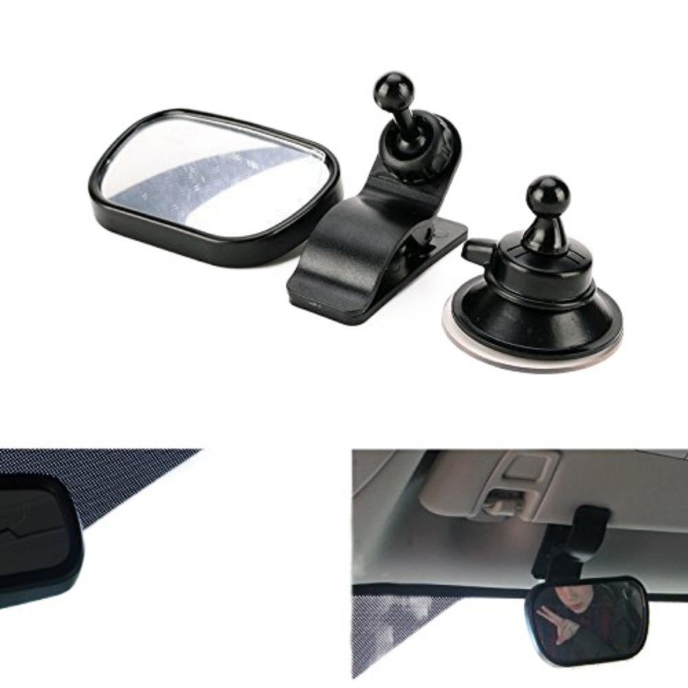 Wide Angle Car Baby Rearview Mirror Adjustable Baby Rearview Mirror Car Use