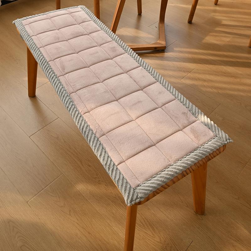 Подушка для стула для столовой, длинная подушка для сиденья скамьи, прямоугольный коврик для табурета для переобувания, протектор сиденья скамьи, подушка для сиденья дивана