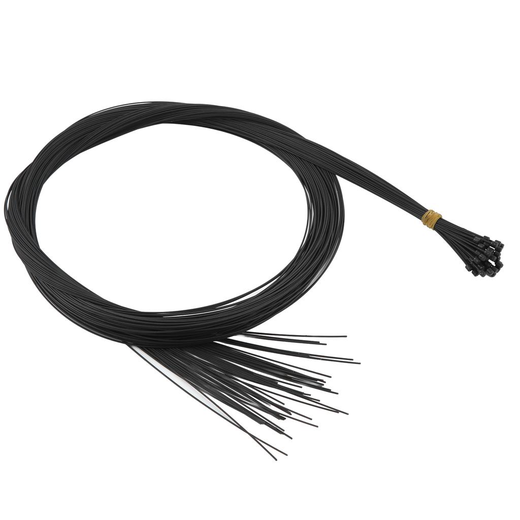 BOLANY 50pcs set Mountain Bike Derailleur Line with Roller Deformation Resistance Bicycle Brake Cable