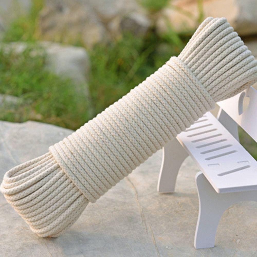 Soft Clotheslines Strong Clothes Drying Rope Durable Braided Rope Indoors