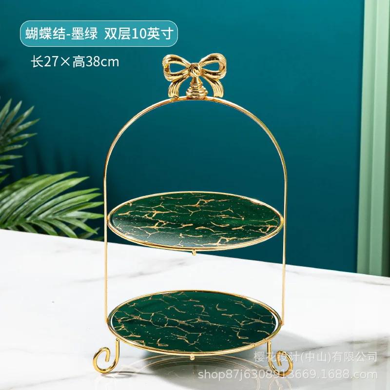 Многослойная подставка для торта из мраморного стекла, десертная тарелка, блюдо для димсамов, форма для торта, поднос для закусок, тарелки для суши, фруктовая тарелка, подставка для демонстрации