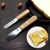 Mini Size Butter Knife Wood Handle Butter Spatula Multifunctional Jam Spreader  Bread