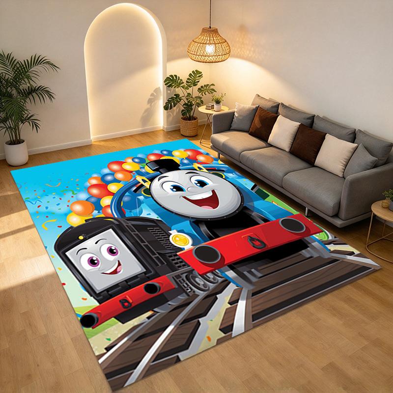Thomas Party Living Room Nonslip Area Rug Soft Carpet For Bedroom Game Playroom Sofa Office Home Decor Doormat Christmas Gift C9301387