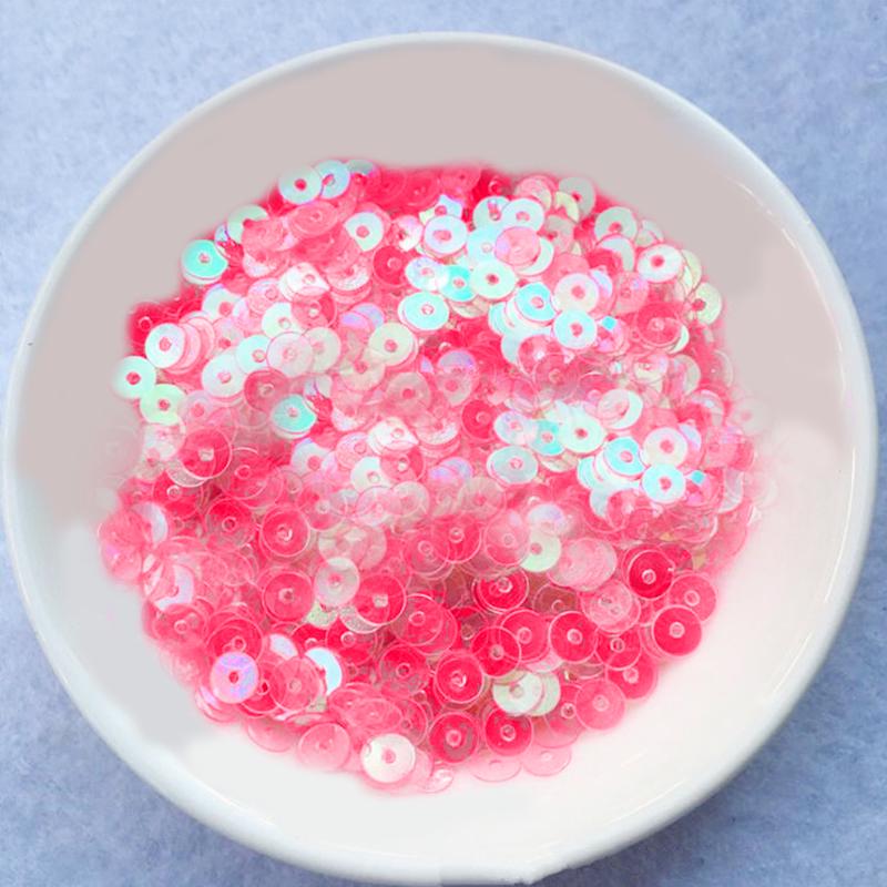 Свободные пайетки DIY 4 мм пайетки для рукоделия, швейные пайетки, круглые, 4000 шт., свадебные