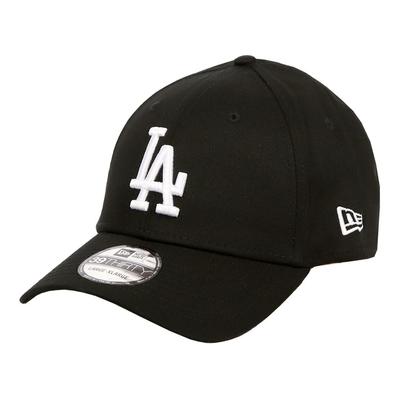 Кепка 39THIRTY NEWERA MLB Высшая лига бейсбола Стрейч Логотип бренда Бейсболка Лос-Анджелес Доджерс Черный [New Era] Мужская Женская S/M [Б/У]