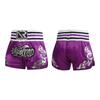Adult And Child Muay Thai Training Boxing Shorts Leather Covered Embroidered Shorts