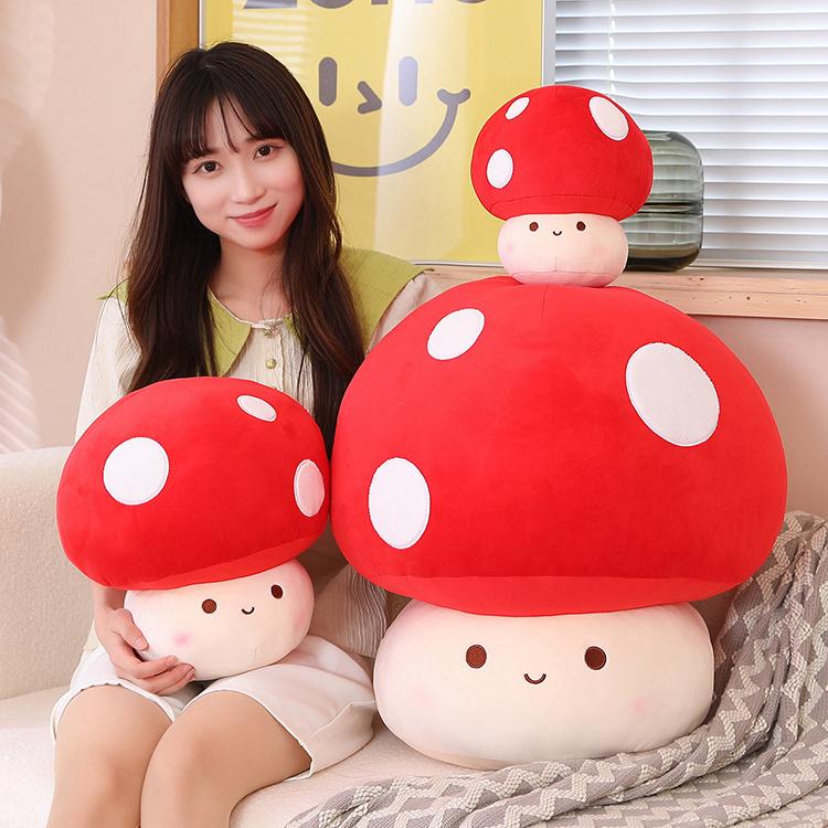Kawaii Грибные плюшевые куклы, имитация растения, подушка, милые игрушки для домашнего декора, подушка для сна, мягкие мягкие куклы