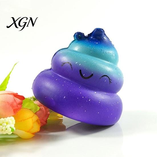 Relaxation Squeeze Toy Novelty Poop Stress Ball Sensory Fidget Funny Shaped Kids And Adult Reliever Soft Slow Rise Prank for Adults Relief