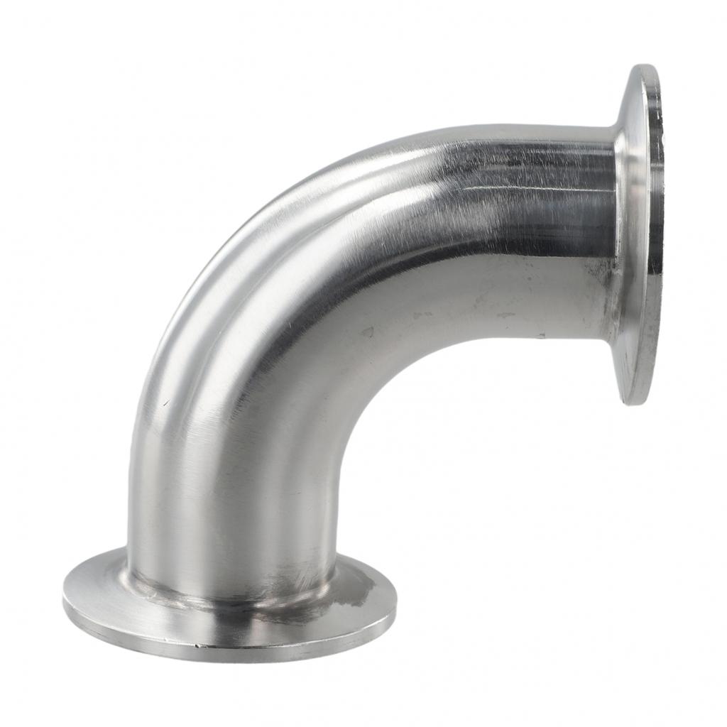 Совместимый с Tri Clamp санитарный угловой фитинг с соединением под прямым углом