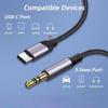 GIMIRO USB C-3,5 мм аудиокабель Aux Jack [1,5 м] Aux-USB C аудиокабель для автомобиля Setero, наушников, телефона